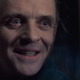 Anthony Hopkins as Dr. Hannibal Lecter.